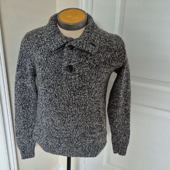 H&M L.O.G.G. Black and White Knit Sweater - Picture 1 of 16